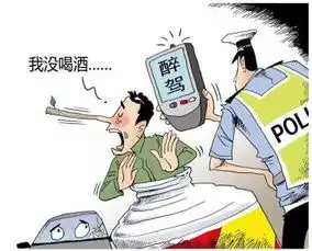 搞笑酒驾哥全身都是戏花式吹气还辩称喝酒能治病

