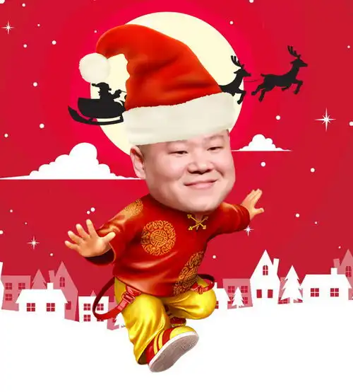 明星送圣诞祝福哪家强岳云鹏喜感,白敬亭温馨,他的最暖心
