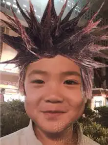 爹爹别闹曹格晒joe百变发型一秒变吉普赛人
