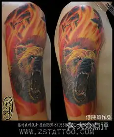 战神彩绘纹身dsc029605图片福州丽人
