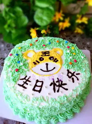 小老虎生日蛋糕的做法小老虎生日蛋糕怎么做小堂堂妈妈的菜谱
