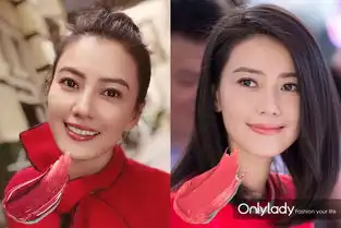 出道20年高圆圆终于换了唇色,看来是搞懂了四季色彩
