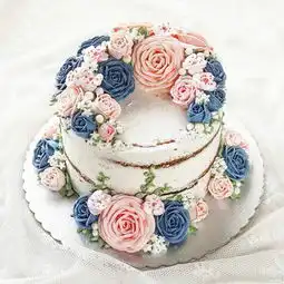 世界各地糕点师制作花朵蛋糕繁花似锦迎春天天下美图
