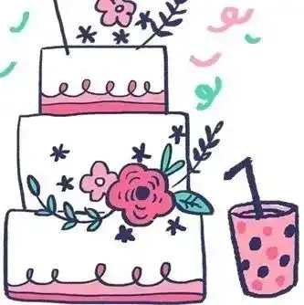 生日专用九宫格配图

