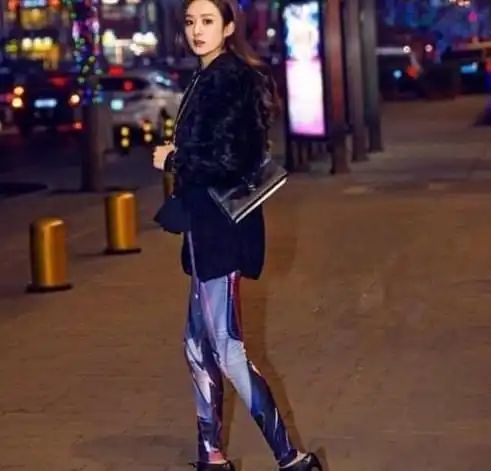 女明星为事业坚持锻炼身体,看到赵丽颖健身照片后,只有佩服
