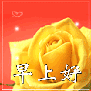 微信早上好的表情问候早上好图片

