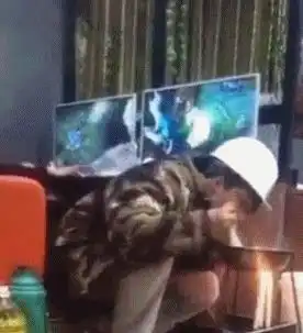 爆笑gif图美女,躺地上很容易感冒的,下次别喝酒了
