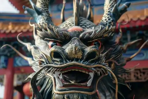 上古神兽麒麟原画图片摄影图下载至来源处
