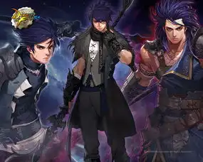 dnf韩服全新职业魔枪士壁纸

