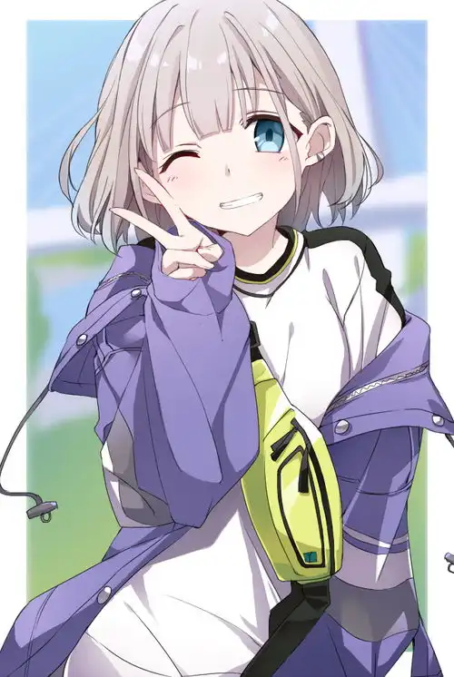 剪刀手唯美插画特辑

