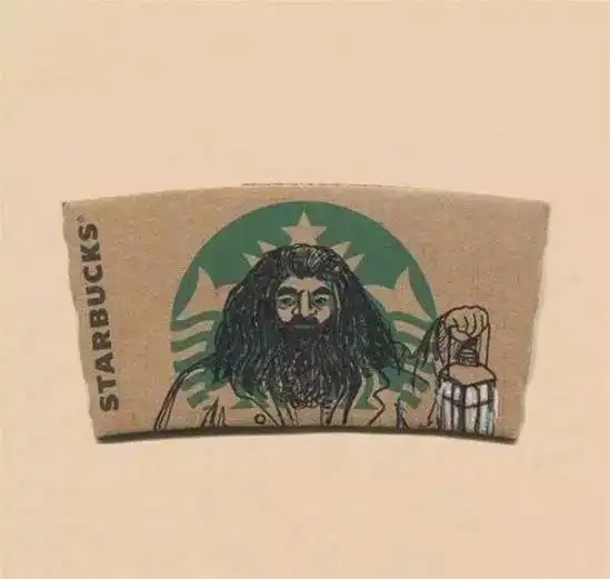 星巴克的杯子是块讨好着无数插画师的画板换来了千万曝光量
