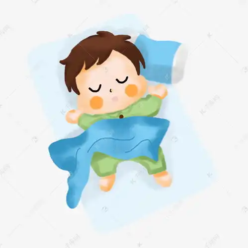 睡着的孩子睡姿卡通手绘免费下载素材图片免费下载千库网
