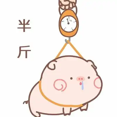 2023最新搞笑小猪动漫情侣头像
