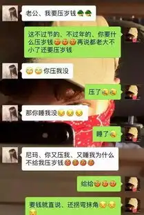 老公,我要压岁钱,搞笑的撩妹聊天记录

