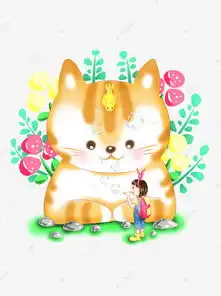 温馨人与萌宠猫吹泡泡快乐时光手绘元素素材图片免费下载千库网

