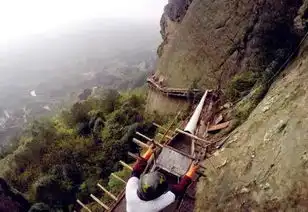 心酸1000米高空上修栈道,这份工作你敢做吗
