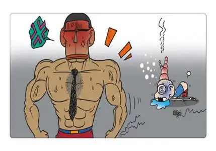 爆笑校园白吃村文明的胸毛到底从何而来呆头居然被选中打猎
