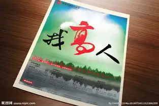 中国风招聘海报图片
