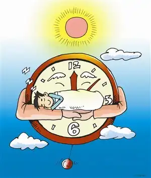 日报健康版午觉1530分钟最适宜不要吃了饭就睡和趴着睡
