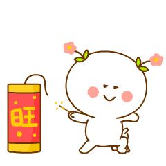 桃小仙和二花的微信图片搞笑可爱表情

