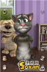 经典休闲搞怪游戏续作会说话的汤姆猫2
