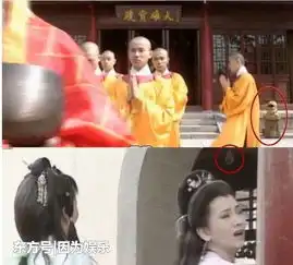 搞笑穿帮镜头,新白娘子传奇还出现了垃圾桶,要不要穿帮这么明显
