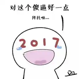 一句话概括你的2017
