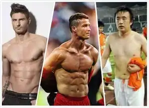 又一国脚回应白斩鸡,别提六块腹肌,球员背后也很努力
