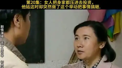 女人赌上全部家当干事业,他姑却明摆着搞小动作对着干
