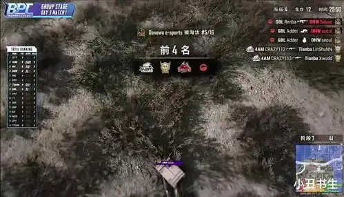 bpc亚洲杯第三日4am韦神轮换毒瘤阵容上场首局搞笑惊险12杀吃鸡
