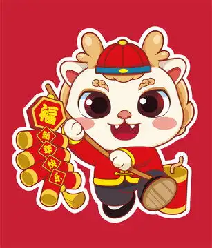 龙年插画红包,春节,节日素材,设计模板,汇图网
