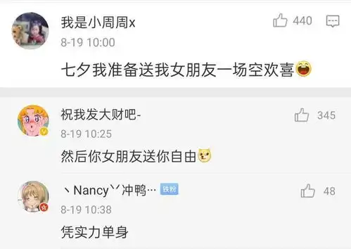 七夕收到的令人无语的礼物网友评论真搞笑

