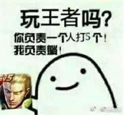 王者荣耀一键禁玩表情包搞笑版王者荣耀禁玩表情图片
