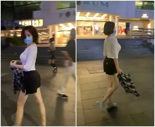 许晴真当自己是冻龄女神穿白衬衫还玩下衣失踪,美成大学生
