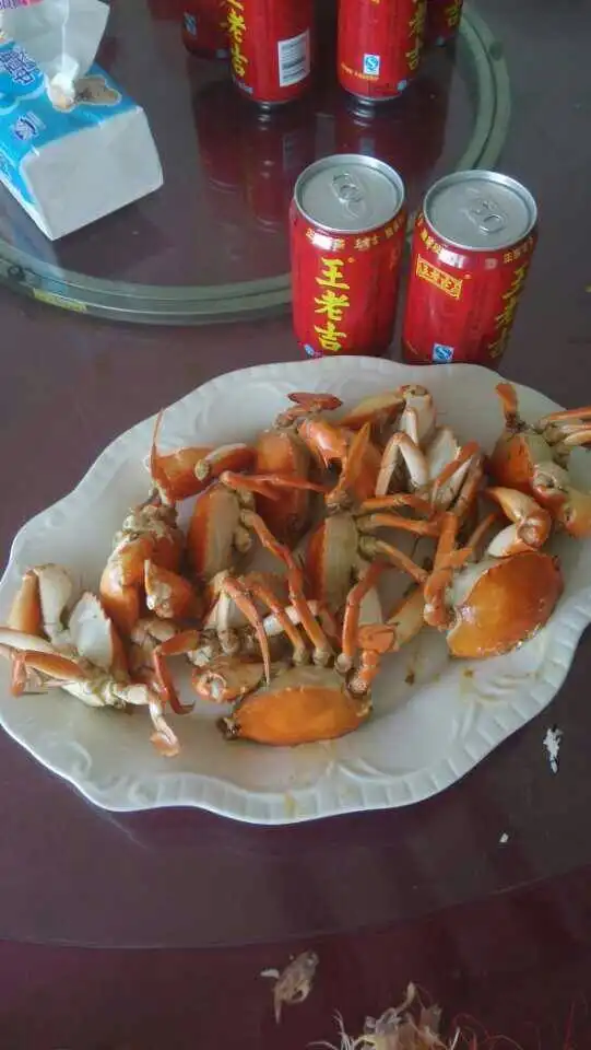 微信怎么用搞笑幽默的语音来评价这照片还很多张海鲜上传不了
