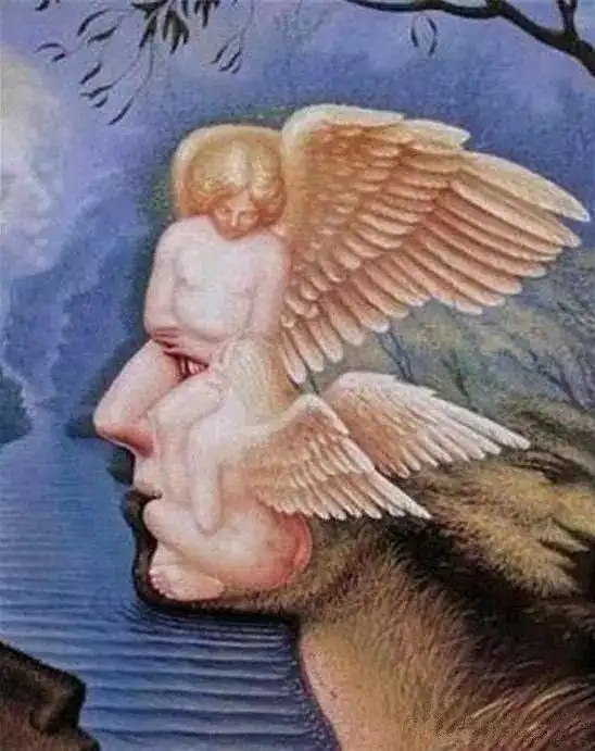 心理学上最诡异的10张图,太准了
