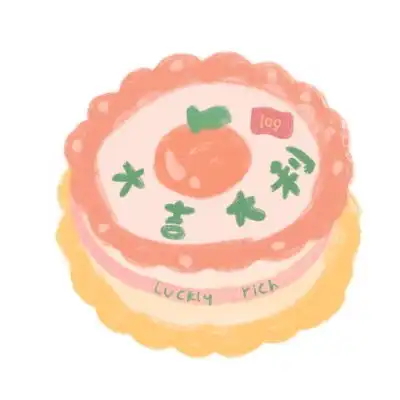 可爱蛋糕插画背景图甜美可爱的微信头像我要个性网
