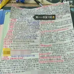 太拼郑州一高校考试允许带一张小抄学生们一张纸写上万字
