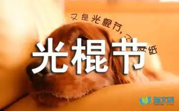 2016年关于光棍节主题的策划案
