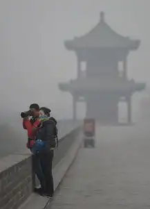 陕西关中地区持续雾霾重污染
