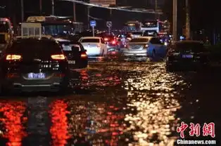 雷雨大风夜袭京城局部路段积水严重组图
