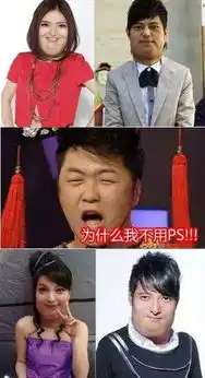 搞笑ps明星们ps发福照集合胖子里没有帅哥美女
