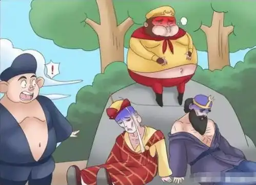 搞笑漫画好吃不过饺子,好玩不过但是他们更会玩如来佛女儿国八戒悟空唐僧网易订阅
