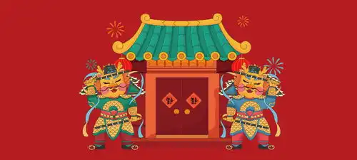 财神与门神图片素材灵感图册站酷海洛正版图片视频字体音乐素材交易平台站酷旗下品牌
