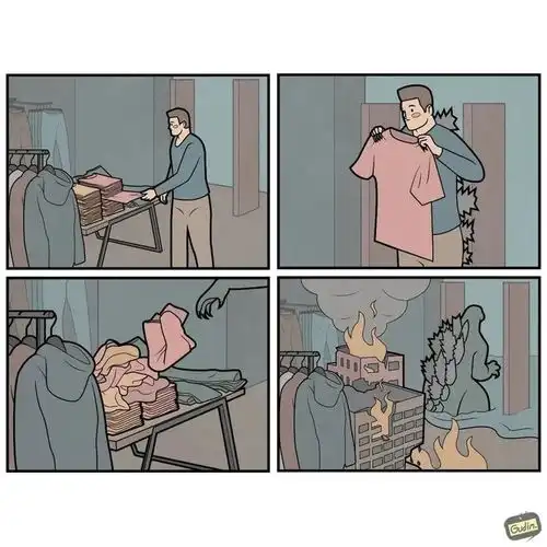 搞笑的外衣,讽刺的内核,这18幅漫画让人笑到哭出来
