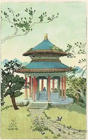 120年前的中国是什么样英国人用日式画法绘出清末民初的中国,看完太令人震撼了
