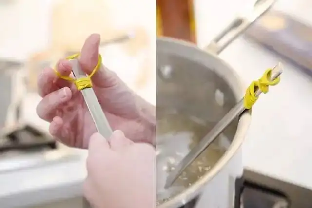 切苹果怕氧化她把橡皮筋绑在苹果上,奇迹发生了
