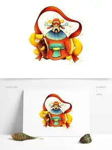 图片免费下载年画财神素材年画财神模板千图网
