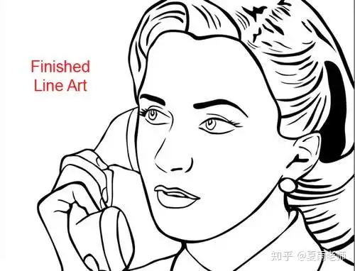 ps教程素材,人像照片制成经典漫画风格图片夏雨老师
