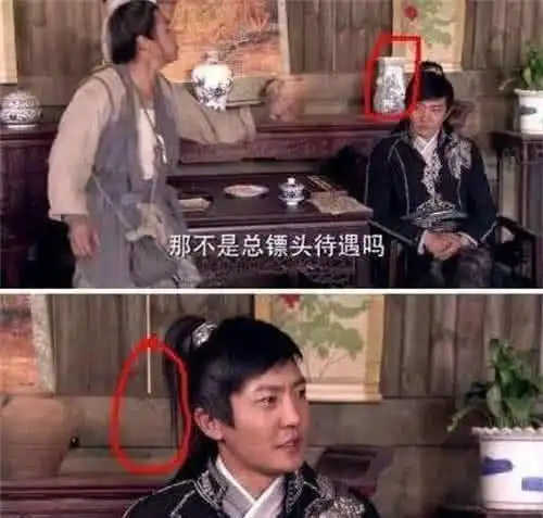 最无厘头的穿帮镜头,布老虎自行车我忍了,柯镇恶你也是绝了
